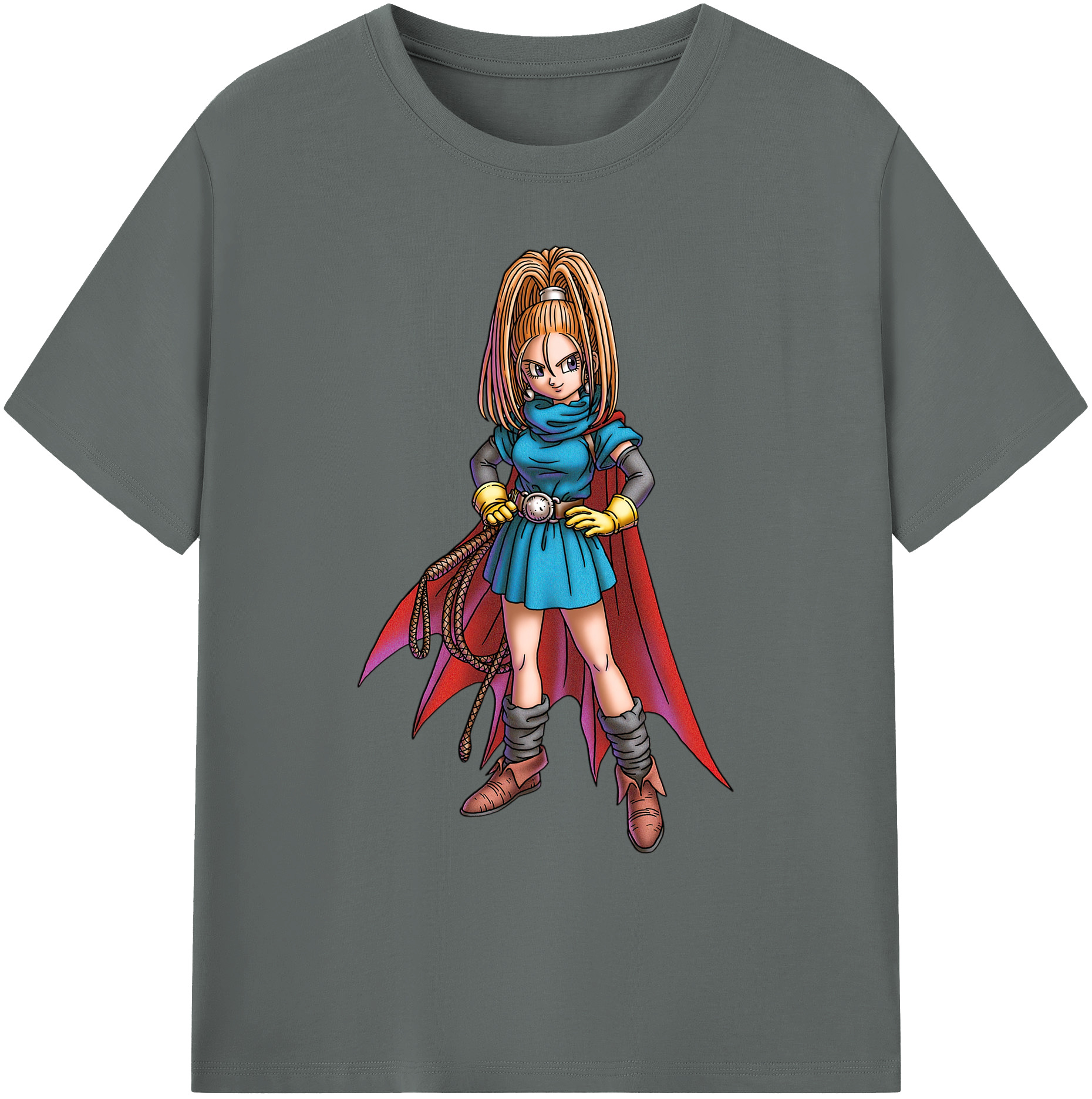 （画像用） ドラゴンクエスト Doragon Kuesuto Dragon Quest 綿100％ メンズ半袖Tシャツ｜肌触りやわらか＆通気性